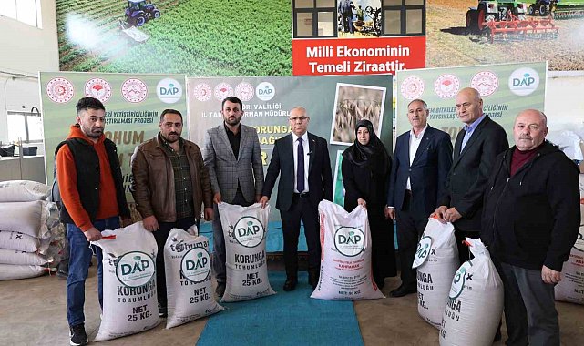 Ağrı'da tarım ve hayvancılığa 120 tonluk güç