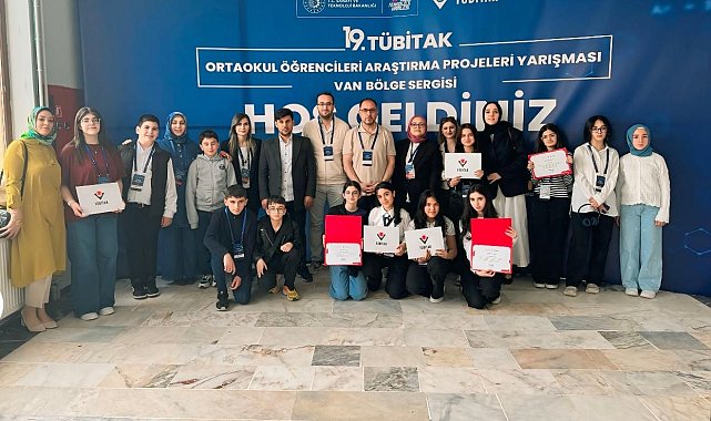 Ağrı'dan 4 proje, TÜBİTAK Bölge Finali'nde ödül aldı