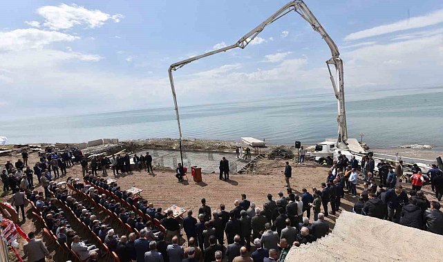 Ahlat'ta 'Su Sporları Merkezi'nin temeli atıldı