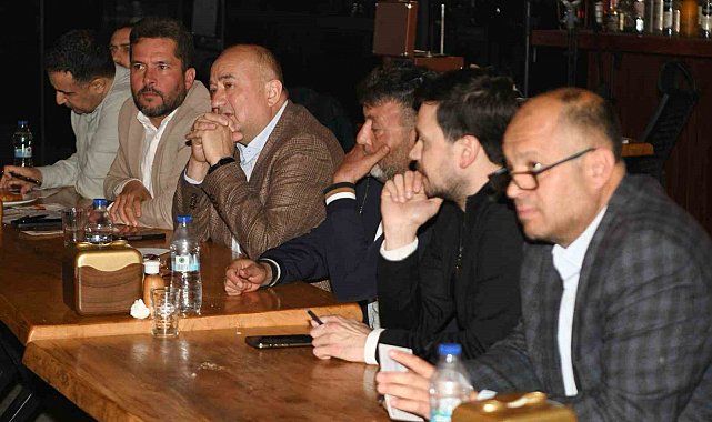 AK Partili Gider, Lapseki'de muhtarlarla bir araya geldi