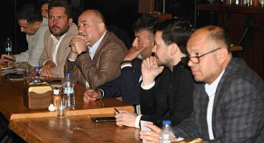 AK Partili Gider, Lapseki'de muhtarlarla bir araya geldi