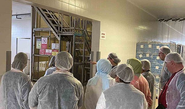 Akademi Öğretmenleri ayran fabrikasını inceledi