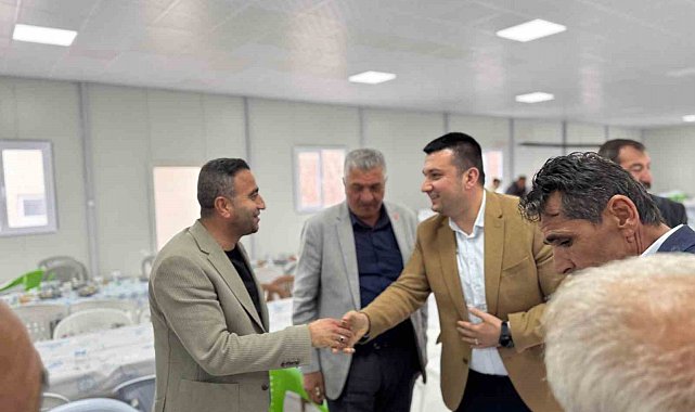 Akçadağ'da bayramlaşma töreni