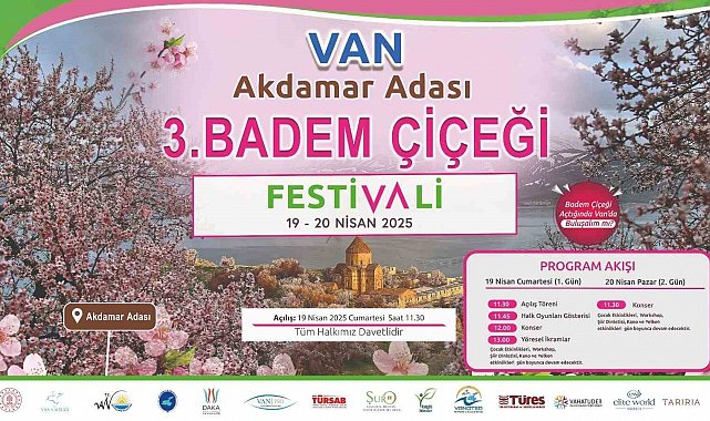 Akdamar Adası Badem Çiçeği Festivali lansman toplantısı yapıldı