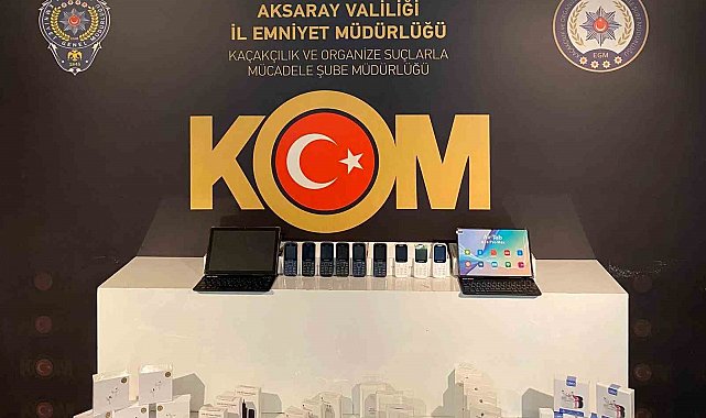 Aksaray KOM'dan 6 operasyon, 5 gözaltı