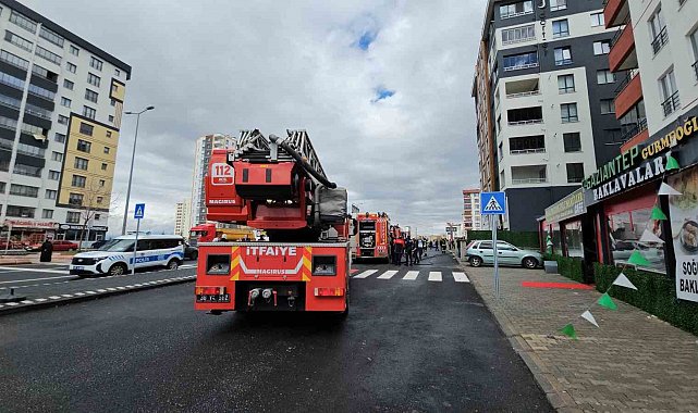 Akü şarjı yangın çıkardı
