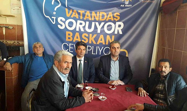 Akyaka'da vatandaş sordu, başkan cevapladı