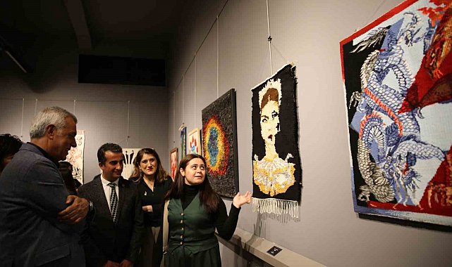 Alaca dokuma sergisi, müzede sergilendi