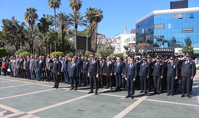 Alanya'da Polis Teşkilatının 180'inci kuruluş yıl dönümü kutlandı