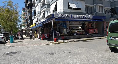 Alkol şişelerini poşete atıp sırra kadem bastı