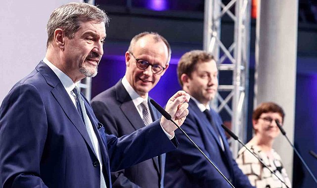 Almanya'da CDUCSU ile SPD koalisyon hükümeti konusunda anlaştı