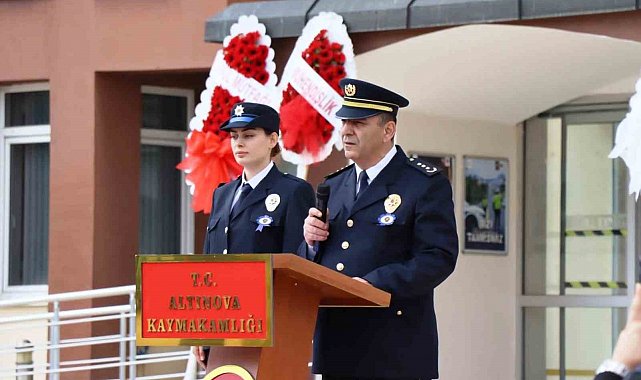 Altınova'da Polis Haftası coşkuyla kutlandı
