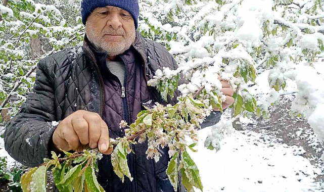 Amasya'da kardan 63 köy yolu ulaşıma kapandı