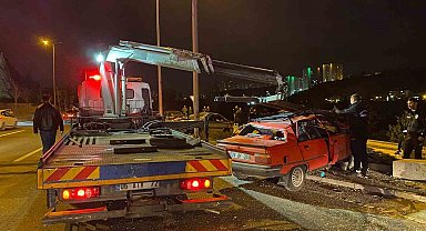Ankara'da iki aracın karıştığı trafik kazasında 2'si ağır 6 kişi yaralandı