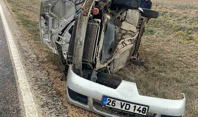 Ankara'da yağış kazaya sebebiyet verdi: 3 yaralı