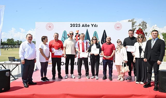 Antalya'da aile bağlarını güçlendiren etkinlik