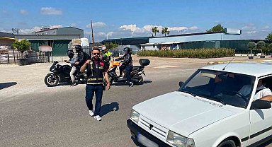 Antalya'da polis uygulamasında 7 çalıntı araç ele geçirildi