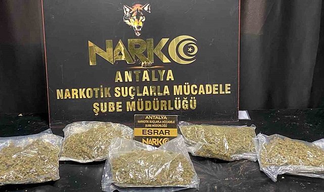 Antalya'da uyuşturucu operasyonlarında 1 haftada 118 şüpheli yakalandı, 12'si tutuklandı