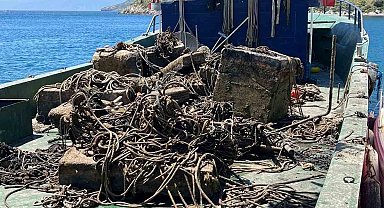 Antik limandaki tonozlar kaldırıldı