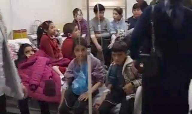 Ardahan'da 90 öğrenci zehirlenme şüphesiyle hastanelik oldu