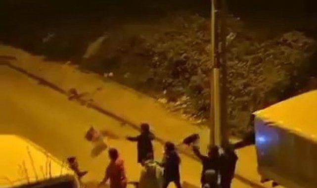 Arnavutköy'de çocuklardan Filistin'e destek yürüyüşü