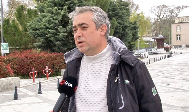 Arnavutköy'de zehirli tırtıl konvoyu kamerada