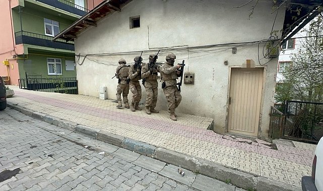 Artvin ve Trabzon´da silah kaçakçılığı operasyonu: 9 gözaltı