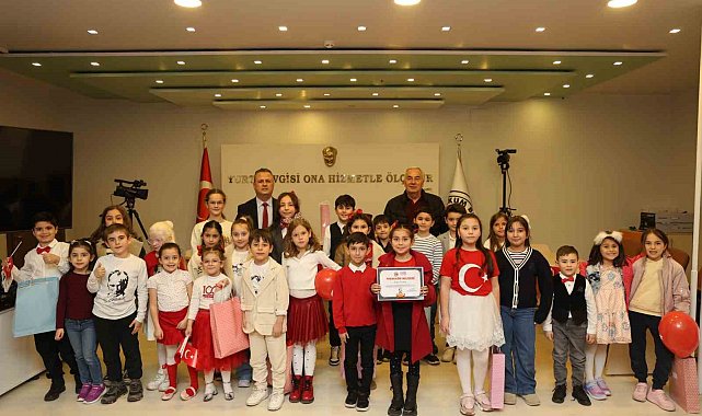 Atakum Belediyesi Çocuk Meclisi 23 Nisan'a özel toplandı