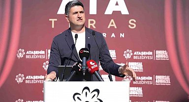 Ataşehir'in ilk sosyal tesis restoranı 'ATA Teras' açıldı