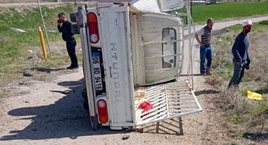 Ayaş'ta trafik kazası: 2 yaralı