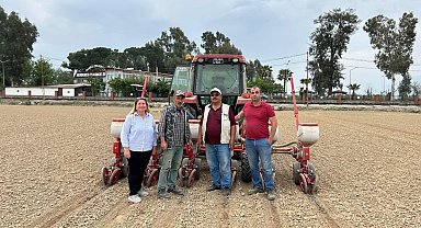 Aydın'da beyaz altın toprakla buluştu: Pamuk ekimleri başladı