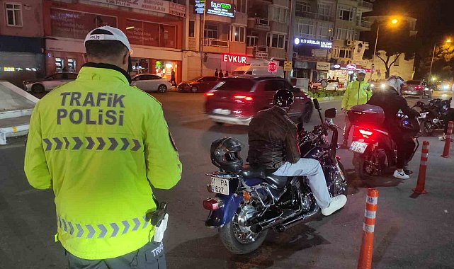 Aydın'da motosiklet denetimleri sıklaştı