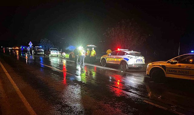 Aydın'da trafik kazası 1 ölü 1 yaralı