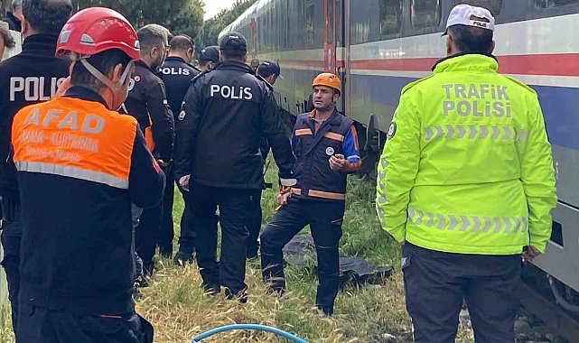 Aydın'da trenin çarptığı şahıs hayatını kaybetti