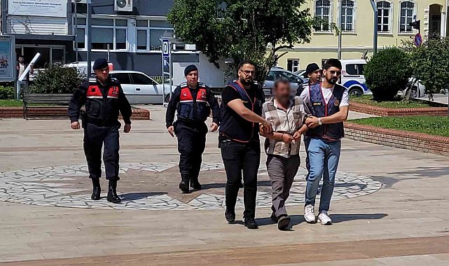 Aydın'da tüfekli cinayetin zanlısı adliyeye sevk edildi