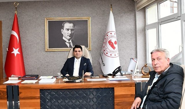 Aydın'dan Olur Kaymakamı'na nezaket ziyareti