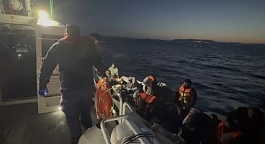 Ayvacık açıklarında 29 kaçak göçmen yakalandı