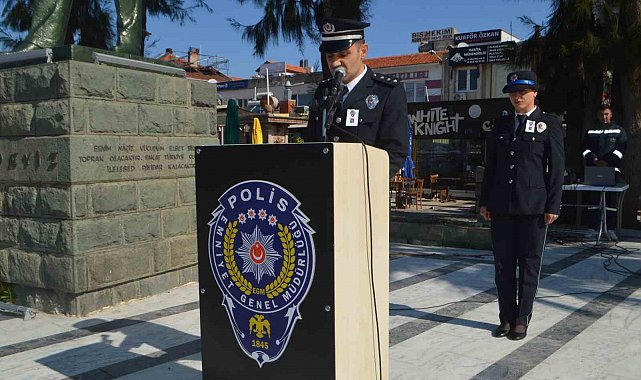 Ayvalık'ta Türk Polis Teşkilatı'nın 180. Kuruluş yıldönümü kutlandı