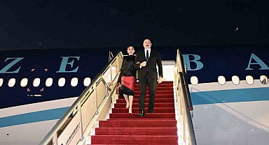 Azerbaycan Cumhurbaşkanı Aliyev Çin'de