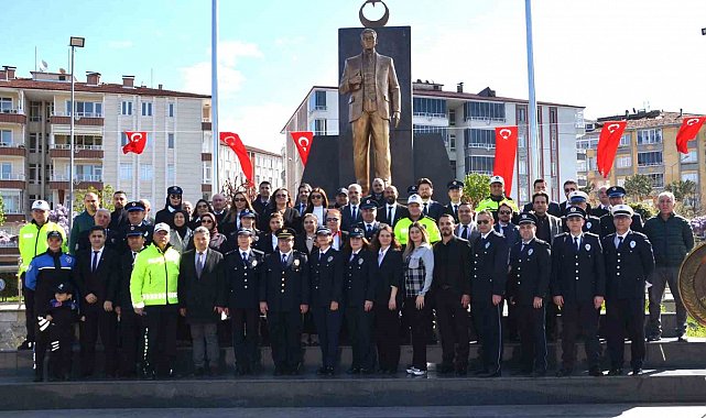 Bafra'da Türk Polis Teşkilatı'nın 180. yıl dönümü kutlandı