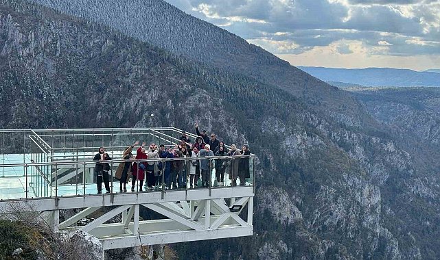 Bahreynli turistler Kastamonu'ya hayran kaldı