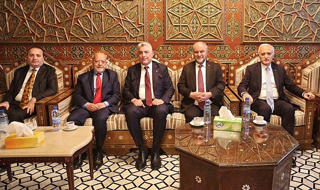 Bakan Bolat: "Yeni Suriye'nin istikrarı, bütünlüğü, birliği ve iyi, güçlü ekonomiye sahip olması için ortak çalışmaya hazırız"