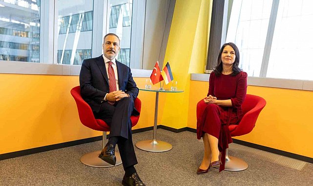 Bakan Fidan, Alman mevkidaşı Baerbock ile görüştü