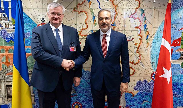 Bakan Fidan, Ukraynalı mevkidaşı Sybiha ile görüştü
