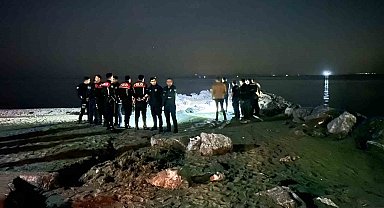 Balık tuttum diye sevinirken canından oldu