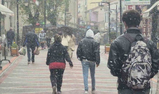 Bartın'da dolu yağışı etkili oldu