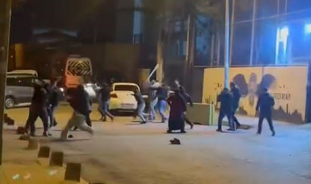 Başakşehir'de meydan muharebesini aratmayan kavga