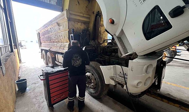 Başiskele'nin hizmet araçlarına periyodik bakım ve onarım