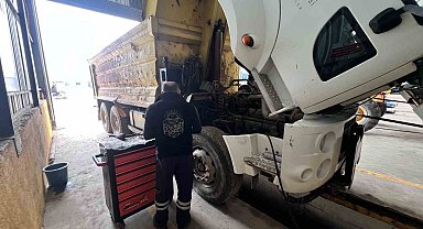 Başiskele'nin hizmet araçlarına periyodik bakım ve onarım