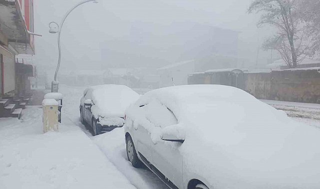 Başkale'de araçlar kara gömüldü: 13 yerleşim yerinin yolu ulaşıma kapandı